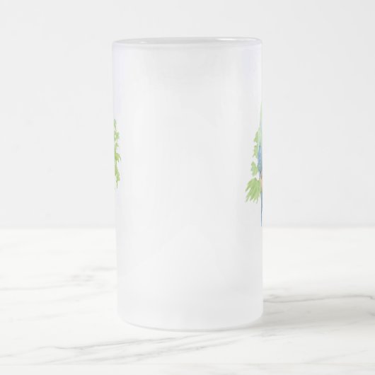 Tropisch Glass stein Matglas Bierpul (Center)