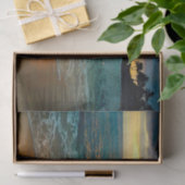 Tropisch Golden Hawaiian Beach Tissuepapier (Geschenk)