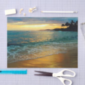 Tropisch Golden Hawaiian Beach Tissuepapier (Craft)