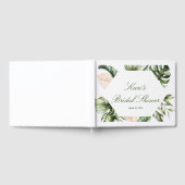 Tropisch Greenery Guest Book Gastenboek (Volledig)