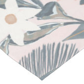 Tropisch grijs goudpatroon medium tafelloper (Hoek)