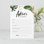 Tropisch groen advies voor de Passen getrouwd brui (Staand voorkant)