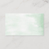 Tropisch groen gouden luier loterij kaarten (Achterkant)