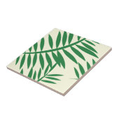 Tropisch groen lantaarn tegeltje (Zijkant)