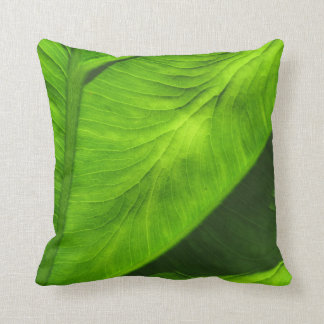 Tropisch groen lef decor pillow kussen