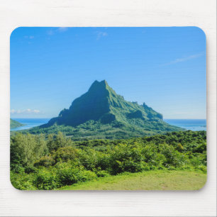Tropisch groen Moorea mousepad Muismat