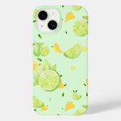 Tropisch Groene Citrus ZOMER Sinaasappel citroensc Case-Mate iPhone Case (Achterkant)