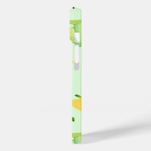 Tropisch Groene Citrus ZOMER Sinaasappel citroensc Case-Mate iPhone Case (Achterkant / Links)