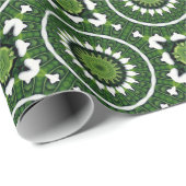Tropisch Groene Mandala Cadeaupapier (Rol Hoek)