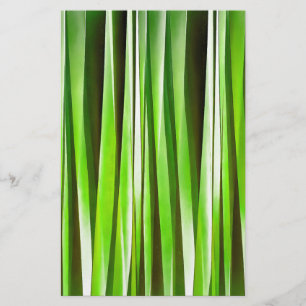 Tropisch groene rivieronkruid briefpapier