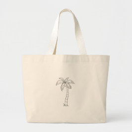 Tropisch Grote Tote Bag