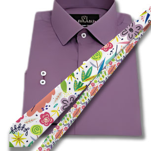 Tropisch Hawaïaans patroon Stropdas