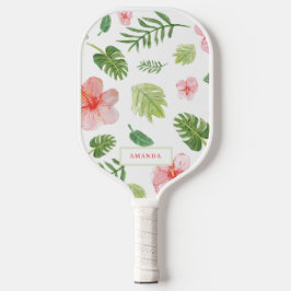 Tropisch Hawaïaans Pickleball Paddle