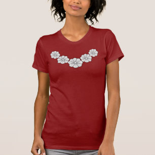 Tropisch Hawaïaans T-shirt voor vrouwen
