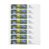 Tropisch Hawaii Aloha Flower Graphic Adreslabel Wikkel (Vel)