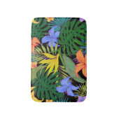 Tropisch Hawaii Aloha Flower Graphic Badmat (Voorkant Verticaal)