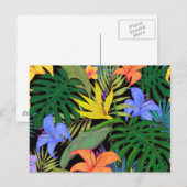 Tropisch Hawaii Aloha Flower Graphic Briefkaart (Voorkant / Achterkant)