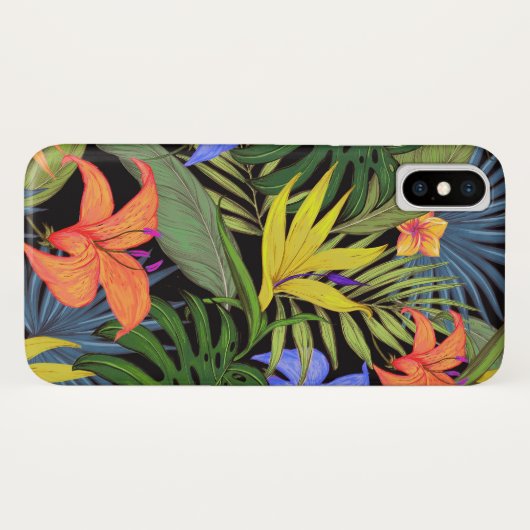 Tropisch Hawaii Aloha Flower Graphic Case-Mate iPhone Case (Achterkant (horizontaal))