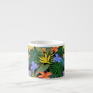 Tropisch Hawaii Aloha Flower Graphic Espresso Kop