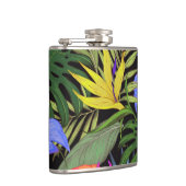 Tropisch Hawaii Aloha Flower Graphic Heupfles (Rechts)