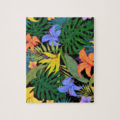 Tropisch Hawaii Aloha Flower Graphic Legpuzzel (Verticaal)