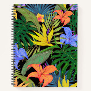 Tropisch Hawaii Aloha Flower Graphic Notitieboek