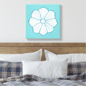 Tropisch Hawaii Hawaiian Flower Art Canvas (Insitu (Slaapkamer))