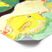 Tropisch Hawaiian Fish Poster print (Hoek)