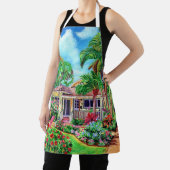 Tropisch Hawaiian House BBQ Kitchen Apron Schort (Insitu)