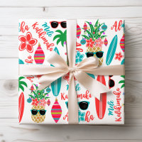 Tropisch Hawaiian Mele Kalikimaka Kerstmis