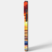 Tropisch heldere oceaanzonnewolken Case-Mate iPhone case (Achterkant / Links)