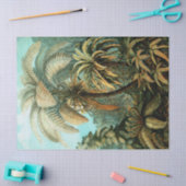 Tropisch herstel met palmboom tissuepapier (Craft)