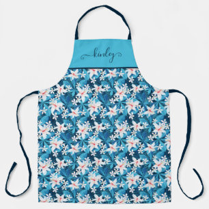 Tropisch Hibiscus Floral Pattern 2 Schort