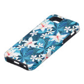 Tropisch Hibiscus Floral Pattern Case-Mate iPhone Case (Onderkant)