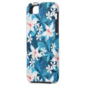 Tropisch Hibiscus Floral Pattern Case-Mate iPhone Case (Achterkant Links)