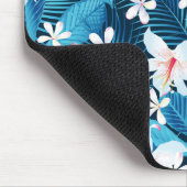 Tropisch Hibiscus Floral Pattern Muismat (Hoek)