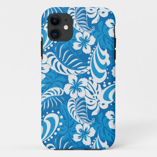 Tropisch Hibiscus Pattern Case-Mate iPhone Case (Achterkant)