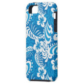 Tropisch Hibiscus Pattern Case-Mate iPhone Case (Achterkant Links)