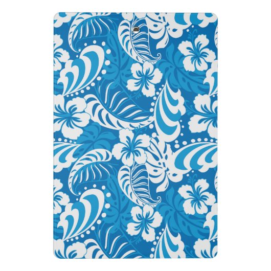 Tropisch Hibiscus Pattern Mini Klembord (Achterkant)