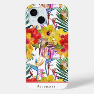 Tropisch Hibiscus Zomerpatroon