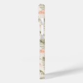 Tropisch Hisbiscus Palm Tree Patroon Case-Mate iPhone Case (Achterkant / Links)