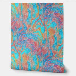 tropisch hout behang