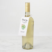 Tropisch huwelijk voorvechter Dank je Label (Schuin)