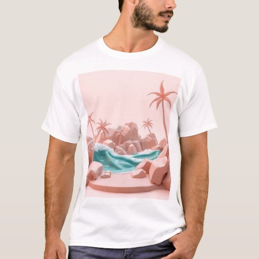 Tropisch inktparadijs t-shirt (Voorkant)