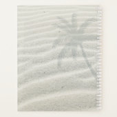 Tropisch isle Sunrise Wedding Plans Blauwgroen L2 Planner (Achterkant)