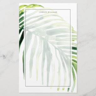 Tropisch Jewel Leaf Briefpapier