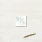 Tropisch Jewel Leaf Post-it® Notes (Op bureau)