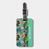 Tropisch, jij bent mijn bagagelabel (Voorkant verticaal)