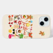 Tropisch Kerstfeest Case-Mate iPhone Case (Achterkant (horizontaal))