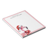 Tropisch kerstfeest notitieblok (Schuin)